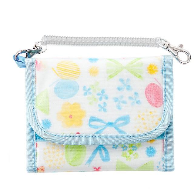 キッズウォレット 財布 フラワービーズとふんわりパステルリボン お財布 子供用 コインケース 子供 N Colorful Candy Style 通販 Yahoo ショッピング