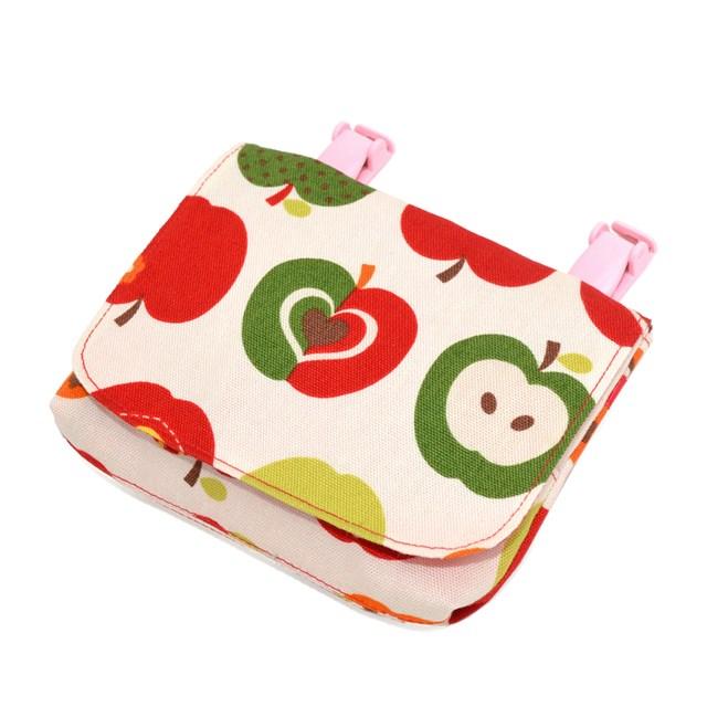 ベーシックタイプ 移動ポケット 付けポケット おしゃれリンゴのひみつ アイボリー 子供用 ポケットポーチ ハンカチ ティッシュ クリップポーチ N Colorful Candy Style 通販 Yahoo ショッピング