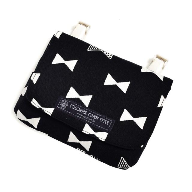 ベーシックタイプ 移動ポケット 付けポケット リボンシルエット 子供用 ポケットポーチ ハンカチ ティッシュ クリップポーチ N Colorful Candy Style 通販 Yahoo ショッピング