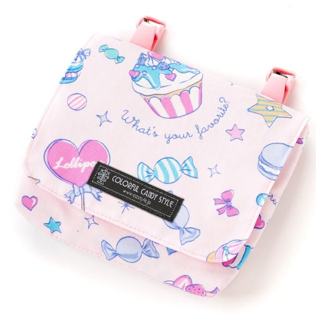 ラージタイプ 移動ポケット 付けポケット ミルキースイーツのキャンディアラモード 移動ポケット おしゃれ 付けポケット 子供用 N Colorful Candy Style 通販 Yahoo ショッピング