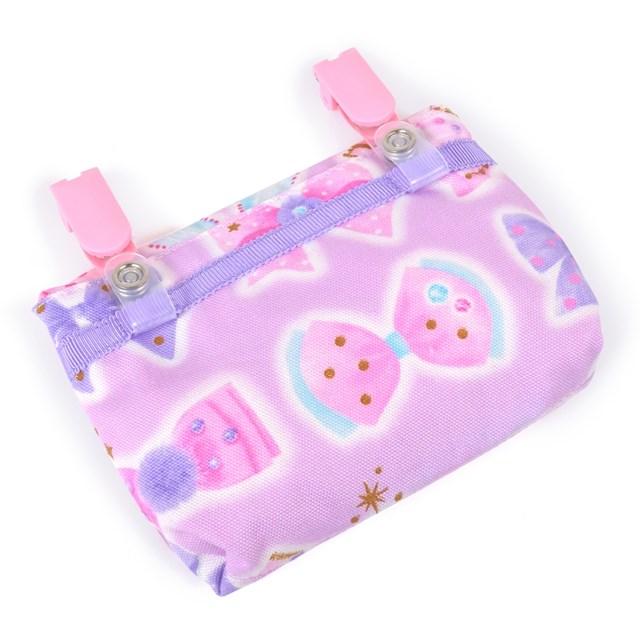 ベーシックタイプ 移動ポケット 付けポケット リボンデコレーション 子供用 ポケットポーチ ハンカチ ティッシュ クリップポーチ N600 Colorful Candy Style 通販 Yahoo ショッピング