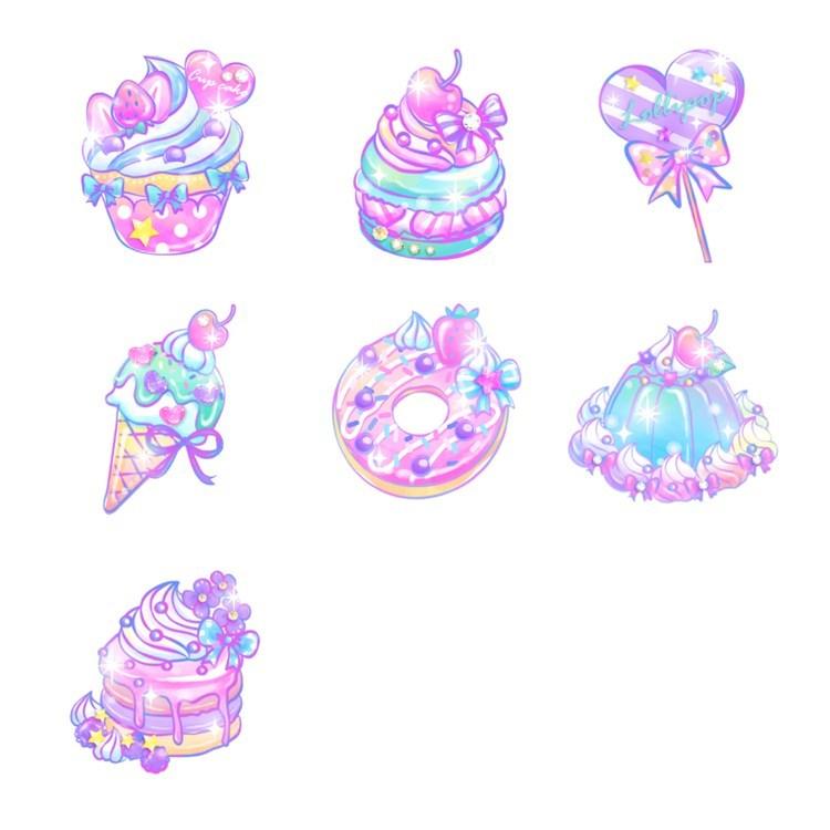 お名前シール スタンダード アイロンタイプ 148ピース パステルスイーツ クロネコdm便 代引不可 入園準備 入学準備 名前 N Colorful Candy Style 通販 Yahoo ショッピング