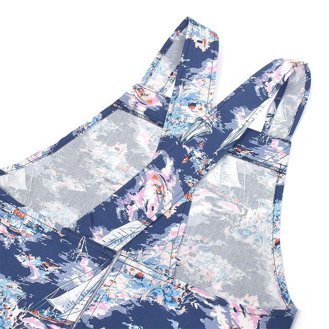 ローラアシュレイエプロンセット LAURA ASHLEY（ローラアシュレイ） バッククロス子どもエプロン 100
