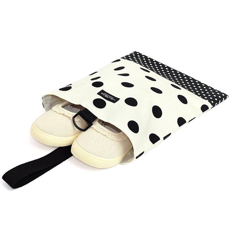 decor PolkaDot レッスンバッグ シューズケース 巾着 入学入園5点 