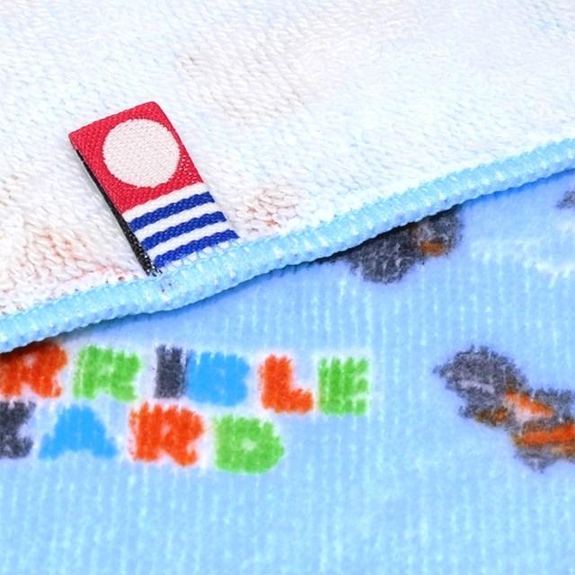 大人気定番商品 今治 ループタオル 発見 幼稚園 恐竜大陸 ハンドタオル 子供 ライトブルー 保育園
