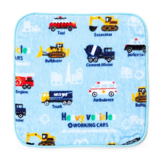 ハンカチタオル アクセル全開はたらく車 ハンドタオル 保育園 幼稚園 ハンカチ 子供 今治 N Colorful Candy Style 通販 Yahoo ショッピング