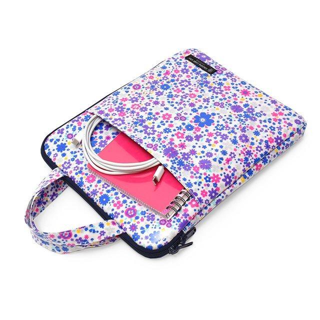 タブレット・パソコンケース 11インチ フラワー模様のアーリーシャワー ラベンダー PCケース おしゃれ タブレットパソコンケース 子供 小学生 |  | 03