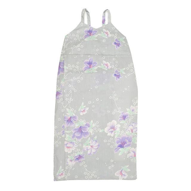 浴衣セット スイートピー・グレー ゆかた 浴衣ドレス 綿100% 子供 夏祭り 部屋着 花火大会 | ブランド登録なし | 11