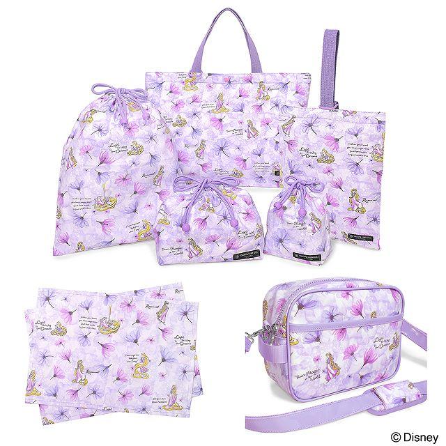 ディズニー7点 Disney ディズニー 入園入学シリーズ わくわく通園7点セット Rapunzel