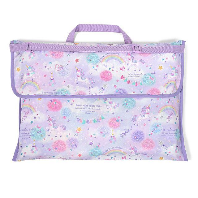 COLORFUL CANDY STYLE 防災頭巾・防災頭巾カバー2点セット ユニコーン