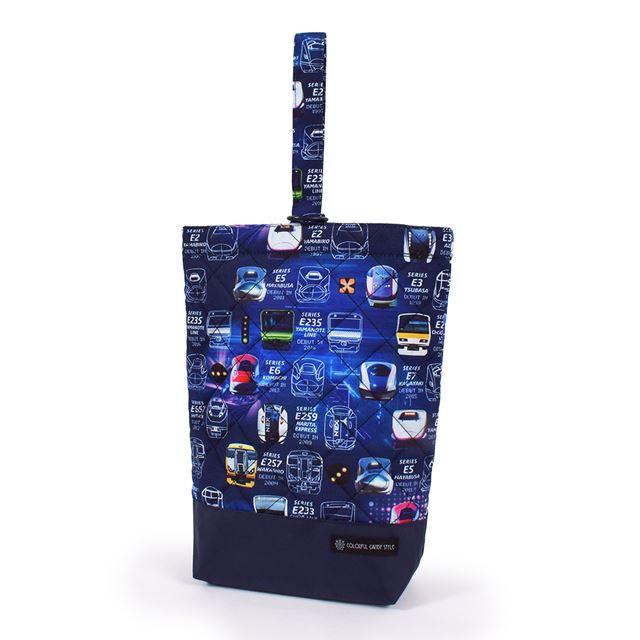 入園入学5点セット キルティング 撥水タイプ 電車の顔コレクション 巾着 シューズケース おしゃれ 小学校 | COLORFUL CANDY STYLE | 03