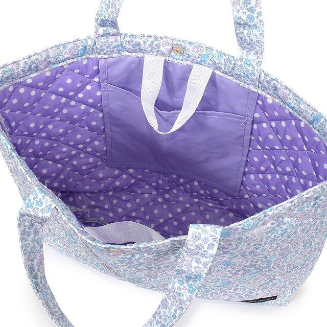 マチ付きキルティングレッスンバッグ(ループ付き) 撥水タイプ フローラルオアシス | ブランド登録なし | 01