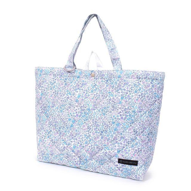 マチ付きキルティングレッスンバッグ(ループ付き) 撥水タイプ フローラルオアシス | ブランド登録なし | 02