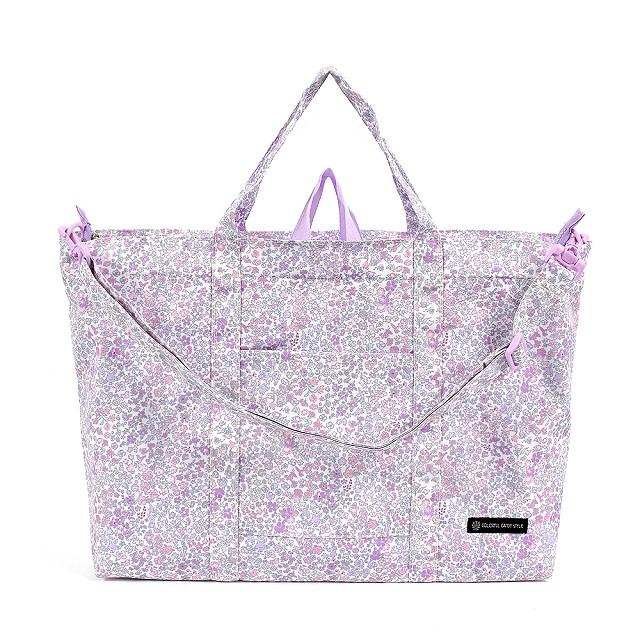 レッスンバッグ マチ付き 撥水タイプ フローラルミスト レッスンバッグ マチ付き 撥水タイプ フローラルミスト