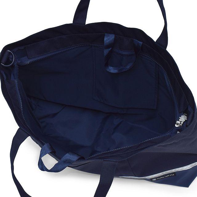 レッスンバッグ マチ付きショルダー リフレクター付き 撥水タイプ ディープネイビー ショルダーバッグ 通学 入園 子供 レッスンバック おけいこ | COLORFUL CANDY STYLE | 03