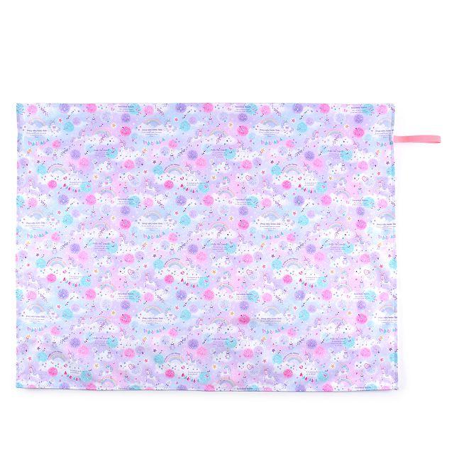レジャーシート 2〜3人用 90cm×120cm 撥水・軽量タイプ ユニコーンファンタジー 幼稚園 レジャーシート 大きい 子供 遠足 コンパクト | ブランド登録なし
