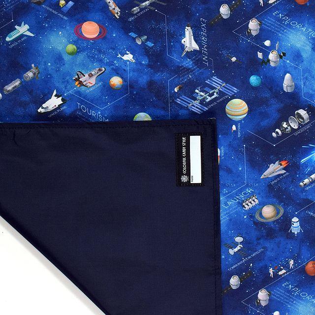 レジャーシート 撥水・軽量タイプ 未来の惑星探査と宇宙船 ゆうパケット配送 | ブランド登録なし | 02