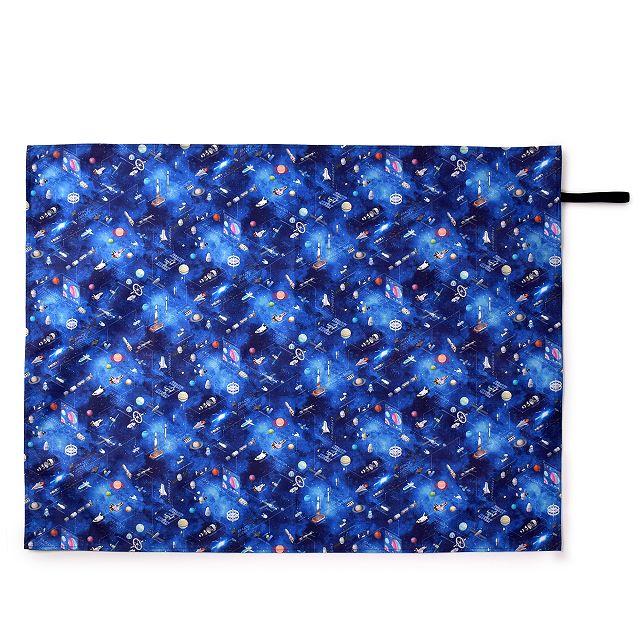 レジャーシート 2〜3人用 90cm×120cm はっ水・軽量タイプ 未来の惑星探査と宇宙船 幼稚園 レジャーシート 大きい 子供 遠足 コンパクト | ブランド登録なし