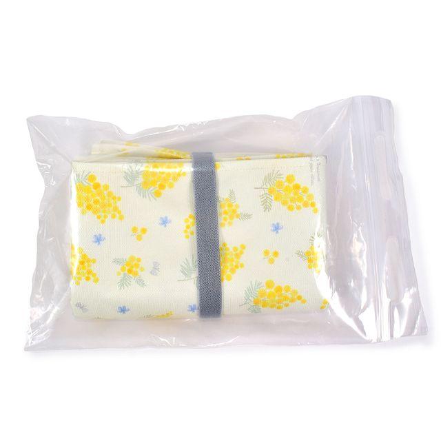 レジャーシート 2〜3人用 (90cm×120cm) 撥水・軽量タイプ ミモザフルール | ブランド登録なし | 01