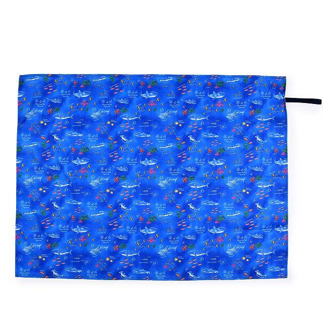 レジャーシート 2〜3人用 (90cm×120cm) 撥水・軽量タイプ ブルーラグーン | ブランド登録なし