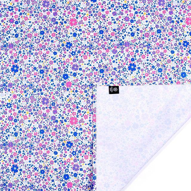 レジャーシート 2〜3人用 (90cm×120cm) 撥水・軽量タイプ フラワー模様のエアリーシャワー | ブランド登録なし | 02