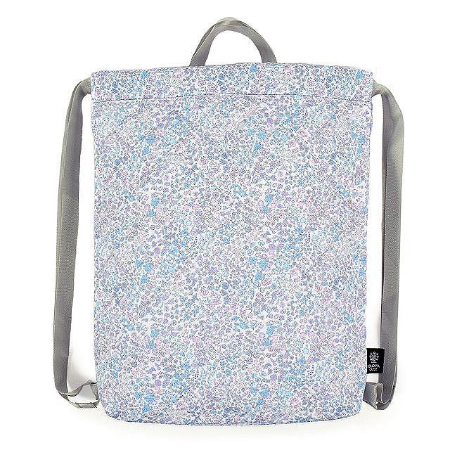 ナップサック キルティング マチ付き 撥水ノーアイロン フローラルオアシス | ブランド登録なし | 02