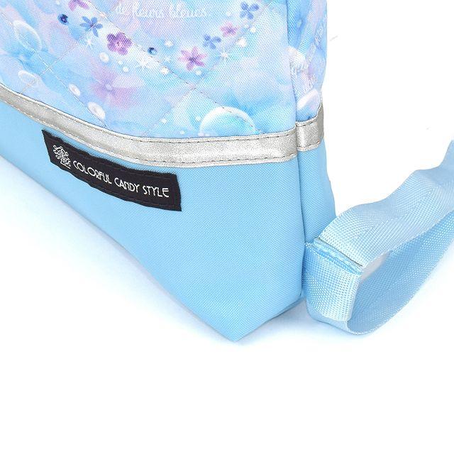ナップサック キルティング マチ付き リフレクター付き 撥水 ムーンライトバタフライ 体操服入れ 体操着入れ 体操着袋 | COLORFUL CANDY STYLE | 03