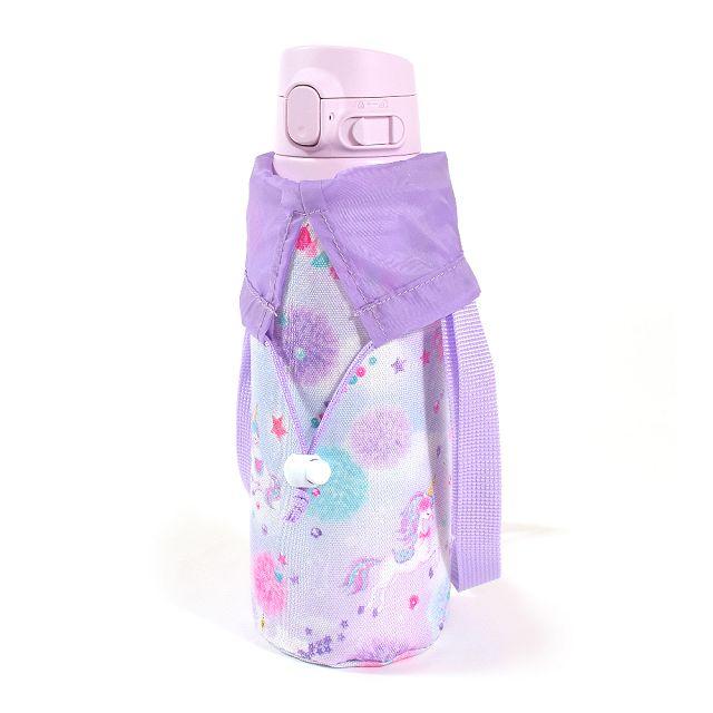 水筒カバー ラージタイプ 撥水・軽量タイプ・ステンレスマグ 720ml セット ユニコーンファンタジー ＆ PMソフトピンク 子供用 水筒カバーセット | ブランド登録なし