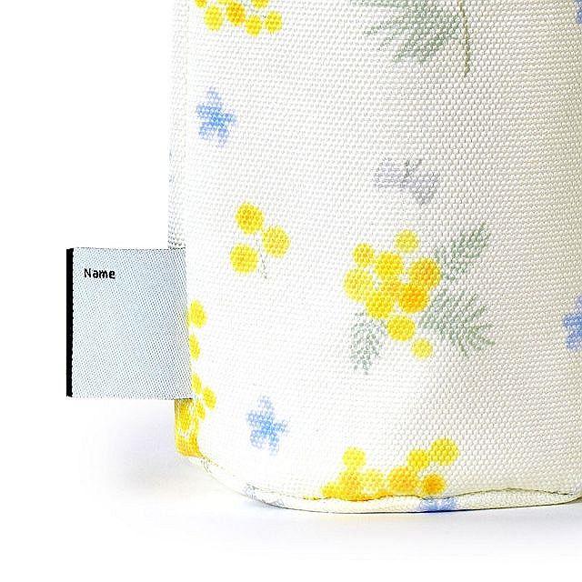 水筒カバー ラージタイプ 撥水・軽量タイプ ミモザフルール | ブランド登録なし | 02