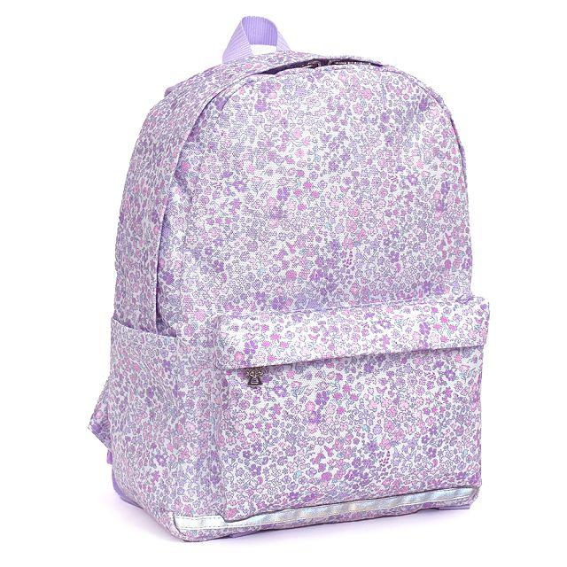 リュックサック チェストベルト リフレクター 撥水タイプ フローラルミスト 小学生 キッズ 通園 子供 かわいい 遠足リュック | COLORFUL CANDY STYLE | 01