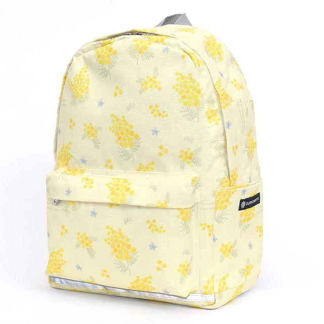 リュックサック(チェストベルト付き) リフレクター付き 撥水タイプ ミモザフルール 小学生 キッズ 通園 子供 かわいい 遠足リュック | COLORFUL CANDY STYLE