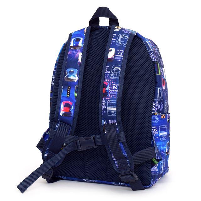 リュックサック(チェストベルト付き) リフレクター付き 撥水タイプ 電車の顔コレクション 小学生 キッズ 通園 子供 かわいい 遠足リュック | COLORFUL CANDY STYLE | 02