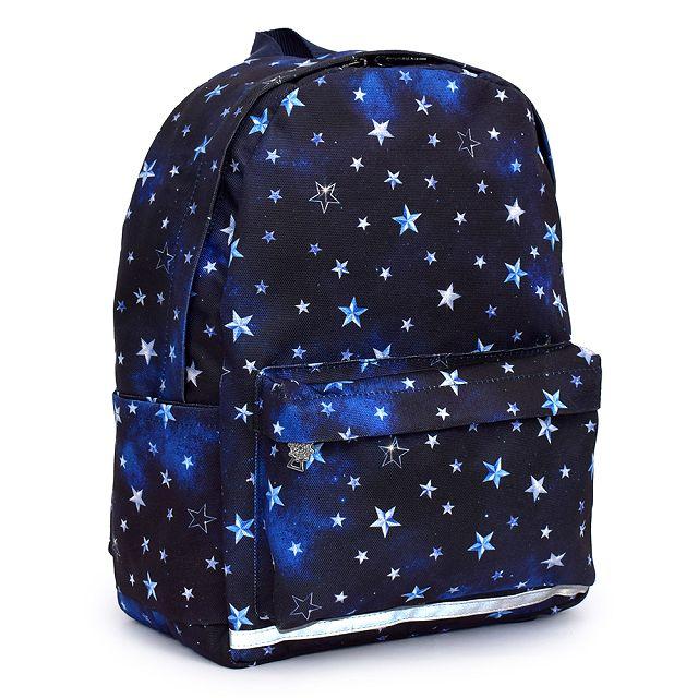 リュックサック(チェストベルト付き) リフレクター付き 撥水タイプ スターリングシルバー 小学生 キッズ 通園 子供 かわいい 遠足リュック | COLORFUL CANDY STYLE | 01