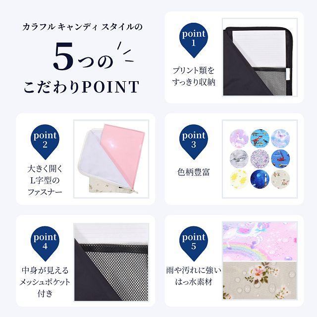 連絡袋 A4サイズ 撥水・軽量タイプ 恐竜ワールド 連絡帳入れ 連絡帳袋 | COLORFUL CANDY STYLE | 07