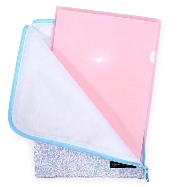 連絡袋 A4サイズ 撥水・軽量タイプ フローラルオアシス 連絡帳入れ 連絡帳袋 | COLORFUL CANDY STYLE | 01