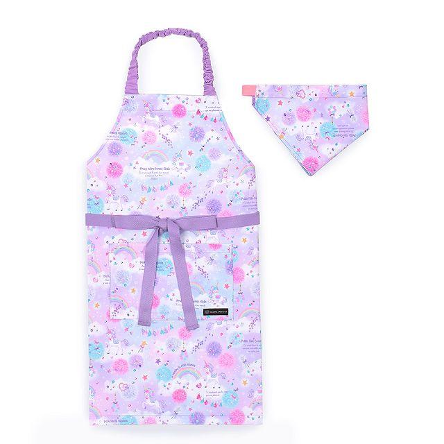 エプロン 100-120cm 撥水・軽量タイプ・キッチングッズ（初級）4点