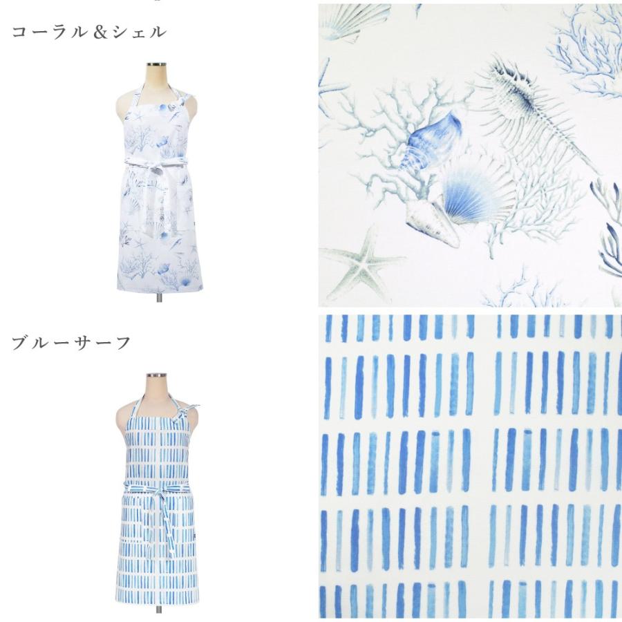 エプロン ナチュラル 北欧 マリン シーサイド 無地 チェック ネイビー おしゃれ かわいい ワンピース カフェ 首掛け 首かけ 洗える | ブランド登録なし | 31