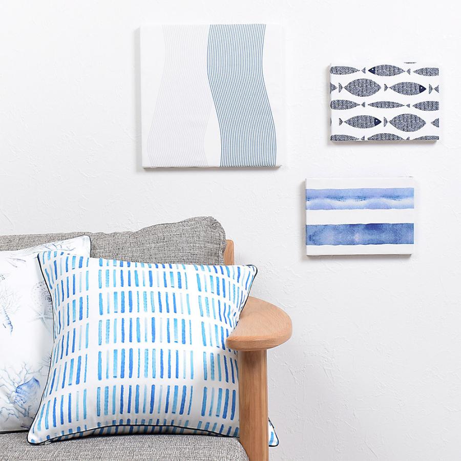 フランスアンティークファブリックパネルリメイククッション 81167-35-