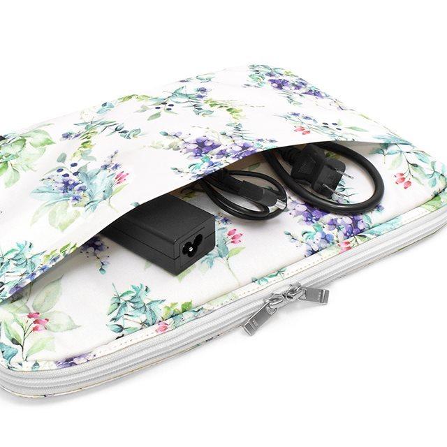 パソコンケース 13.3インチ ボタニカルブーケ 葉っぱ リーフ ノート