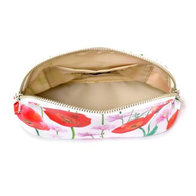 ラウンドポーチ スモール スカーレットポピー 化粧ポーチ おしゃれ 化粧ポーチ かわいい |  | 02