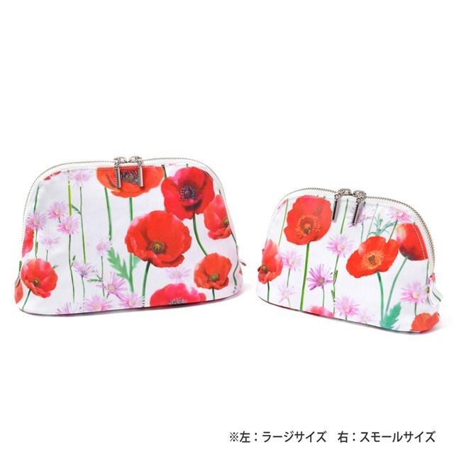 ラウンドポーチ スモール スカーレットポピー 化粧ポーチ おしゃれ 化粧ポーチ かわいい |  | 03