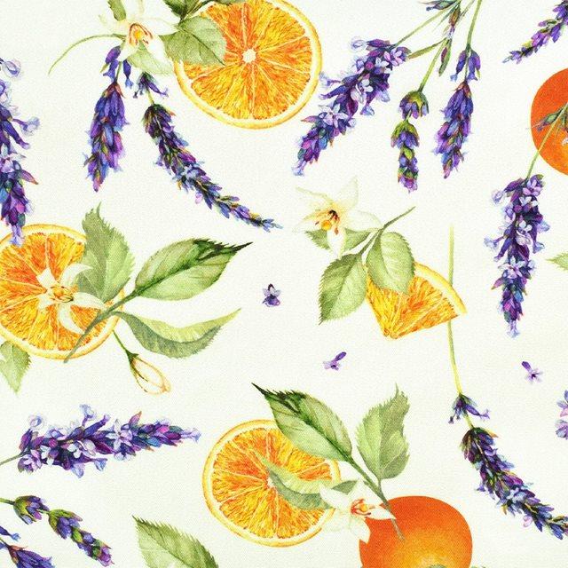 エプロン ソレイユプロヴァンス オレンジ フルーツ おしゃれ かわいい ワンピース カフェ 首掛け 首かけ 洗える ミディアム丈 キッチン | ブランド登録なし | 04