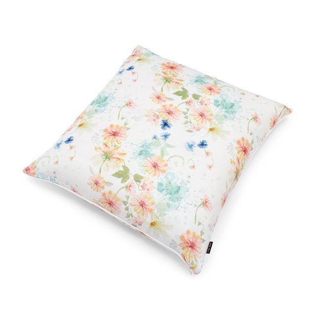 座布団カバー 2枚セット 55cm×59cm パステルフローラル 花柄 座布団