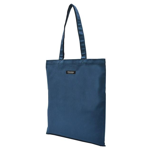 トートバッグ a3 布製 折りたたみ コンパクト 無地オックス・ネイビー
