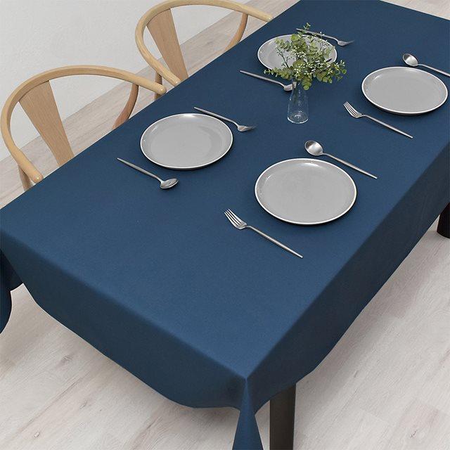 テーブルクロス 142cm×180cm スタンダードタイプ 綿100% 無地オックス