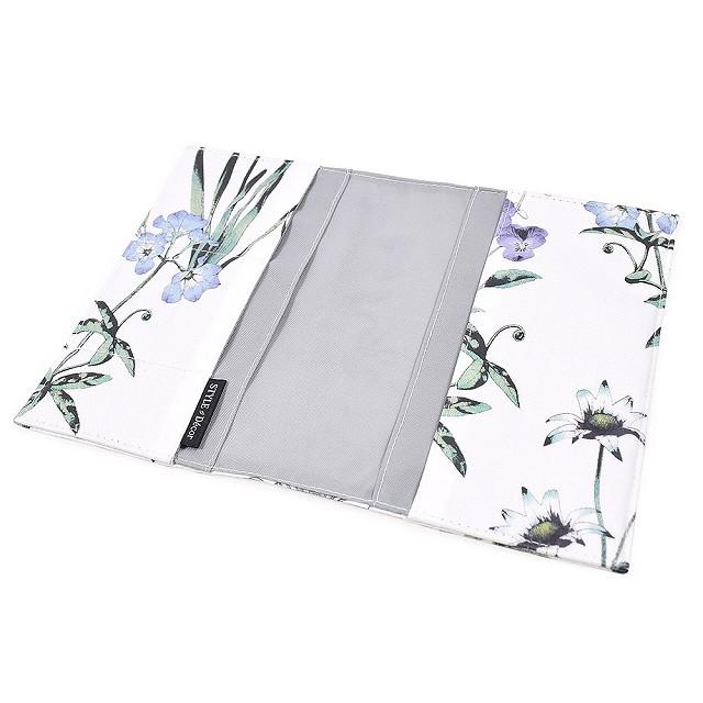 母子手帳カバー ボタニカルガーデン 花柄 ボタニカル モノトーン a6 母子手帳 ケース ブックカバー お薬手帳 ノート 手帳 ゆうパケット配送 | COLORFUL CANDY STYLE | 02