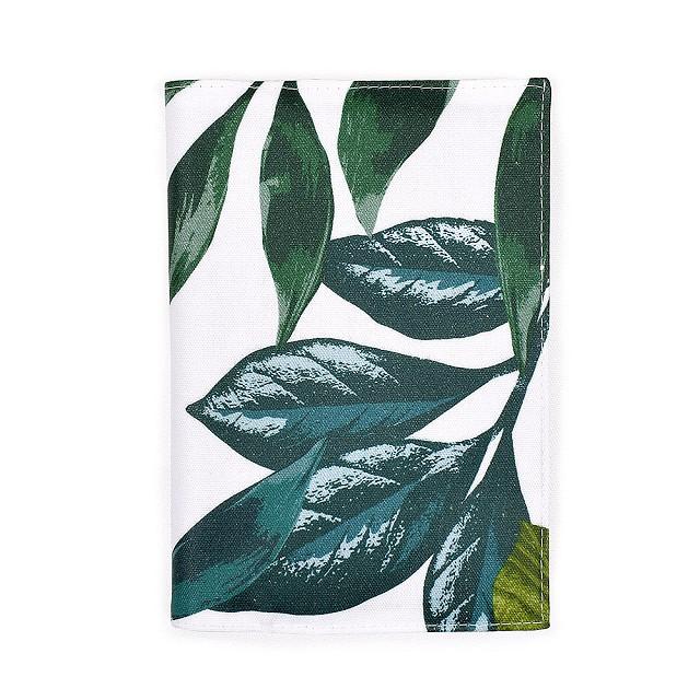 母子手帳カバー ボタニカルリーフ リーフ ボタニカル ナチュラル a6 母子手帳 ケース ブックカバー お薬手帳 ノート 手帳 ゆうパケット配送 | COLORFUL CANDY STYLE | 01