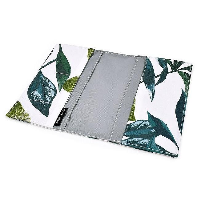 母子手帳カバー ボタニカルリーフ リーフ ボタニカル ナチュラル a6 母子手帳 ケース ブックカバー お薬手帳 ノート 手帳 ゆうパケット配送 | COLORFUL CANDY STYLE | 02