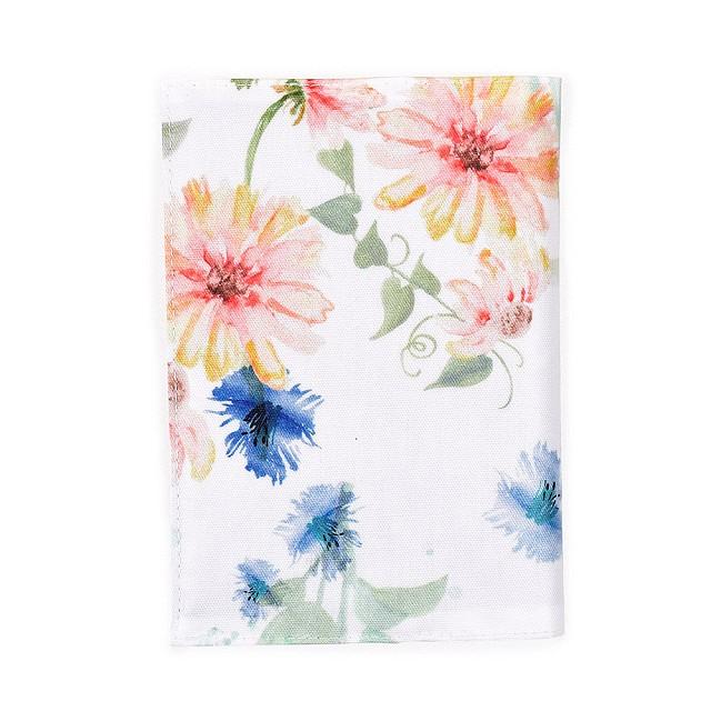 母子手帳カバー パステルフローラル 花柄 フラワー フローラル a6 母子手帳 ケース ブックカバー お薬手帳 ノート 手帳 ゆうパケット配送 | COLORFUL CANDY STYLE | 01