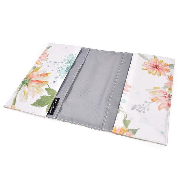 母子手帳カバー パステルフローラル 花柄 フラワー フローラル a6 母子手帳 ケース ブックカバー お薬手帳 ノート 手帳 ゆうパケット配送 | COLORFUL CANDY STYLE | 02